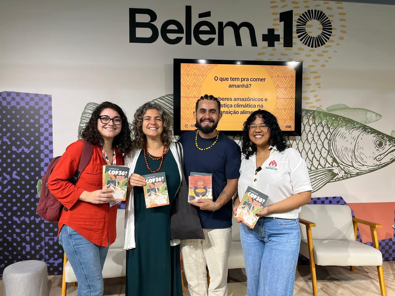 Compartilhando aprendizados na COP 30